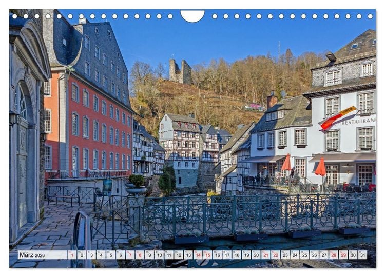 Produktbild: Die Eifel und das Hohe Venn (Wandkalender 2026 DIN A4 quer), CALVENDO Monatskalender