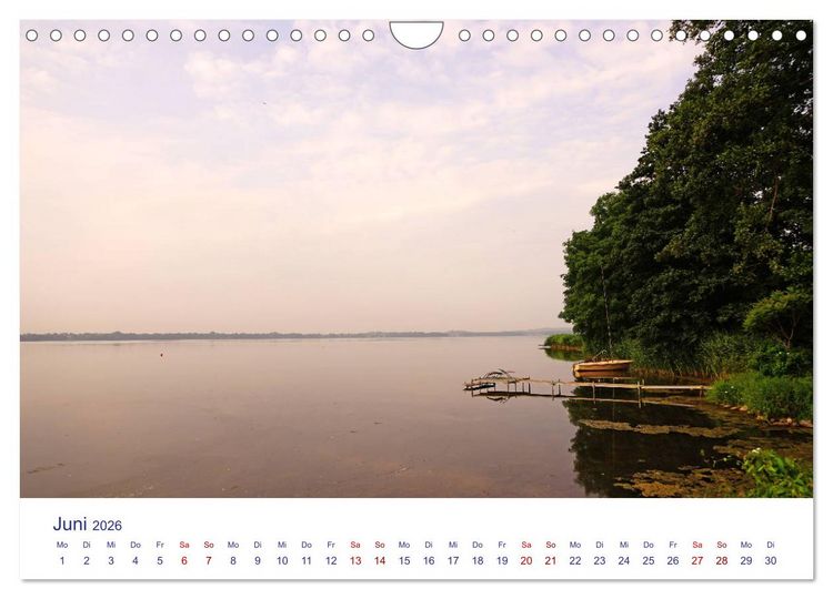 Produktbild: Radtouren ab Eckernf&ouml;rde (Wandkalender 2026 DIN A4 quer), CALVENDO Monatskalender