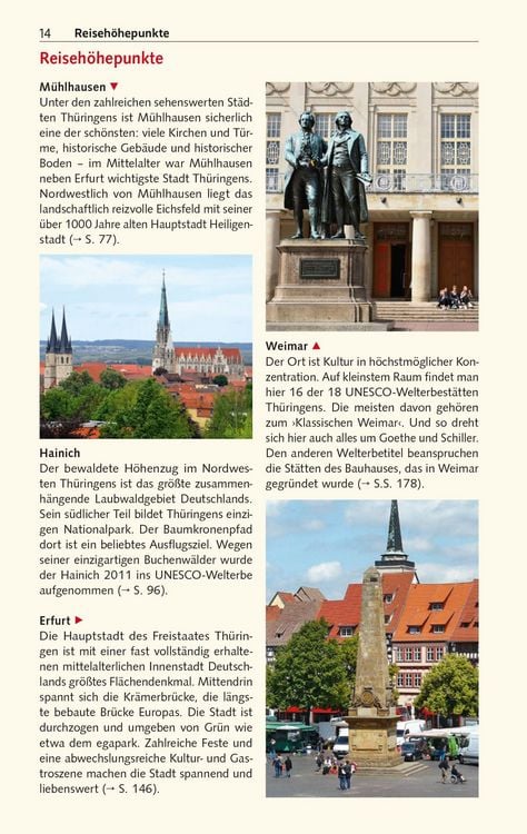 Produktbild: TRESCHER Reisef&uuml;hrer Th&uuml;ringen