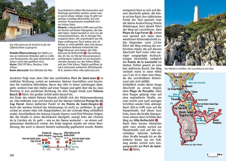 Produktbild: ROTHER Wanderf&uuml;hrer C&ocirc;te d'Azur - mit Nationalpark Calanques: 50 Touren zwischen Meer und Bergen &ndash; von Marseille &uuml;ber Nizza bis Menton.