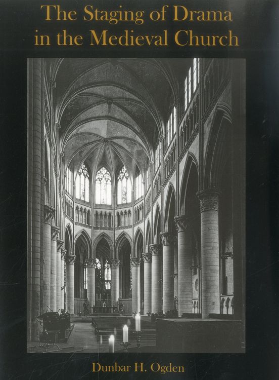 Produktbild: The Staging of Drama in the Medieval Church