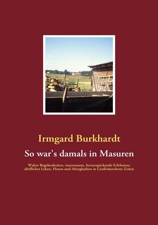 Produktbild: So war's damals in Masuren