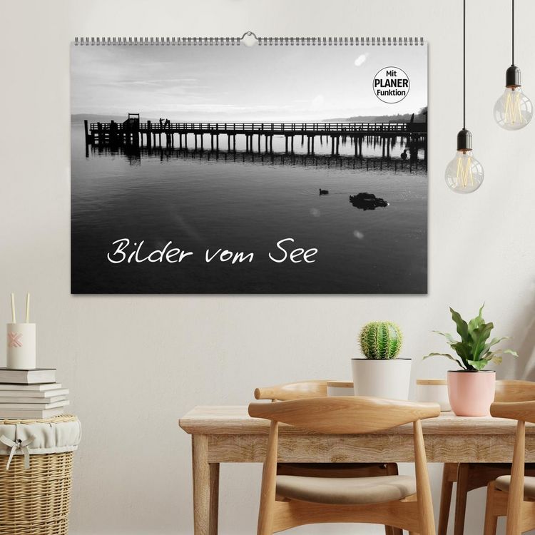 Produktbild: Bilder vom See (Wandkalender 2026 DIN A2 quer), CALVENDO Monatskalender