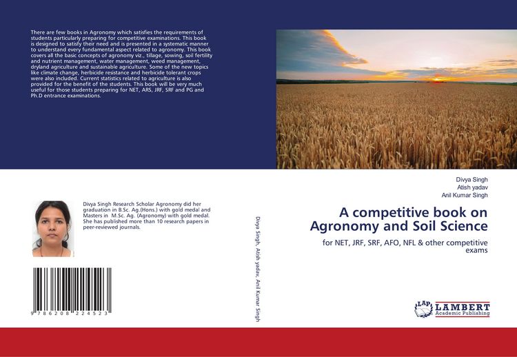 Produktbild: A competitive book on Agronomy and Soil Science