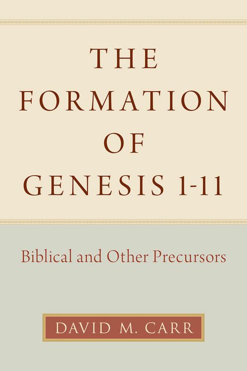 Produktbild: The Formation of Genesis 1-11