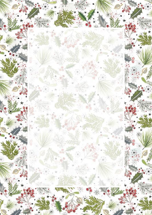 Produktbild: Design Paper Besinnliche Weihnachten DIN A5. Mit Falz f&uuml;r Klappkarten
