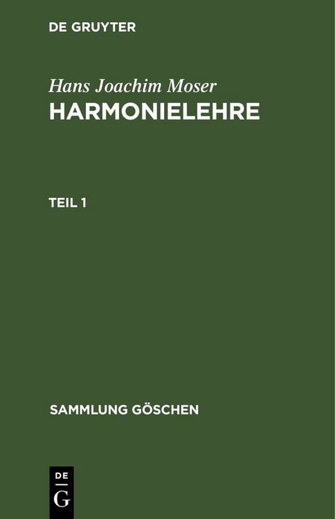 Produktbild: Harmonielehre. Teil 1