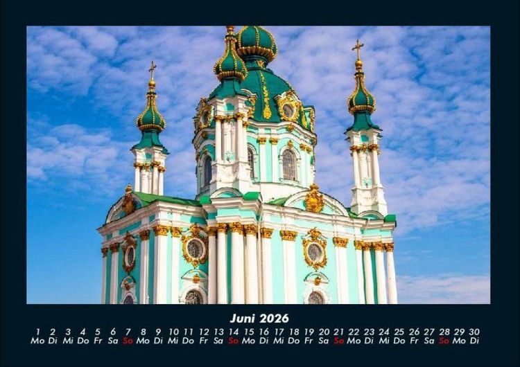 Produktbild: Architektur 2026 Fotokalender DIN A4