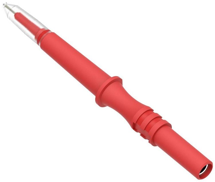 Produktbild: Electro PJP 464-IEC-CD1-R Pr&uuml;fspitze 464-IEC-CD1-R Buchse 4mm CAT II 600V Rot 1St.