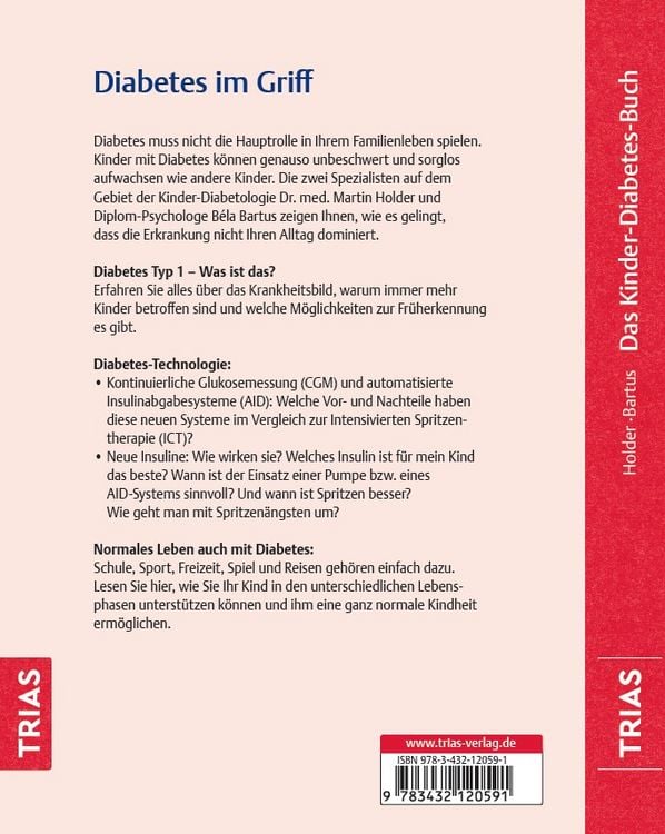 Produktbild: Das Kinder-Diabetes-Buch