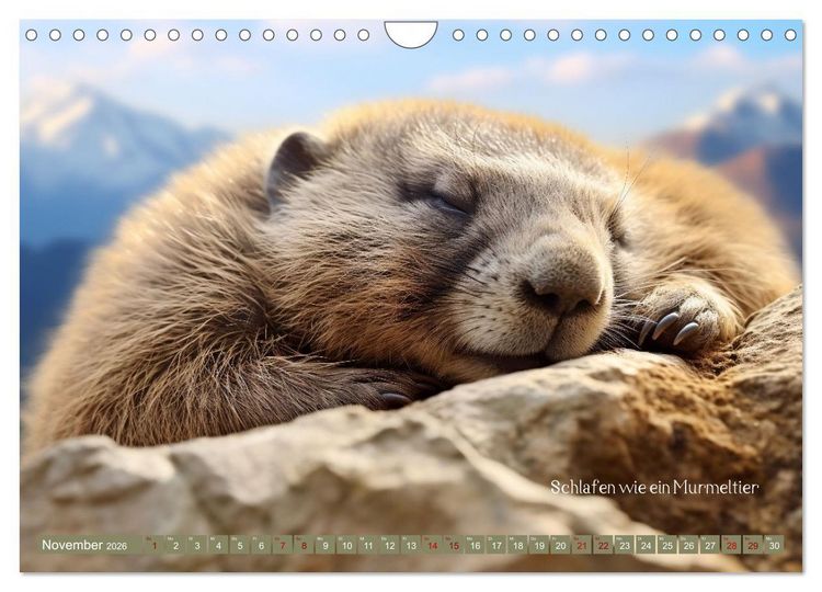 Produktbild: Tierische Sprichw&ouml;rter (Wandkalender 2026 DIN A4 quer), CALVENDO Monatskalender