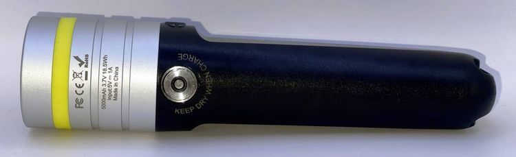 Produktbild: Skywoods 761086664875 LED Taucherlampe 2000lm akkubetrieben Schwarz