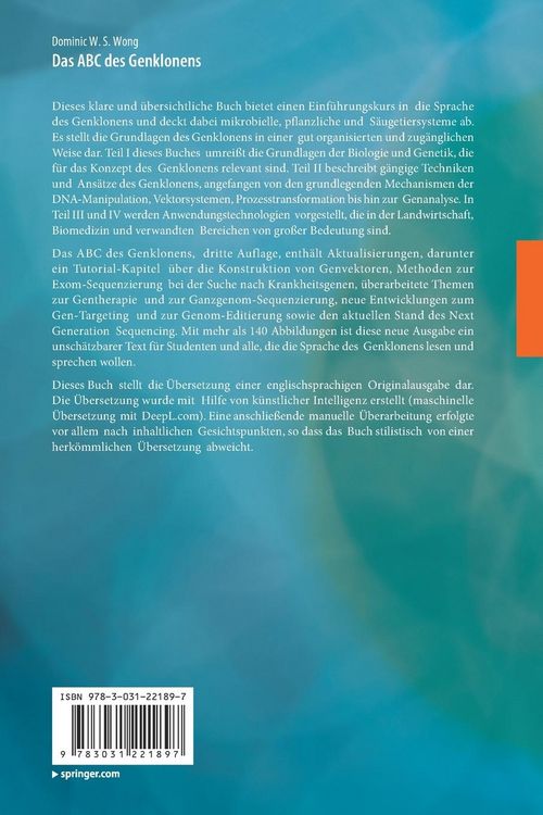 Produktbild: Das ABC des Genklonens