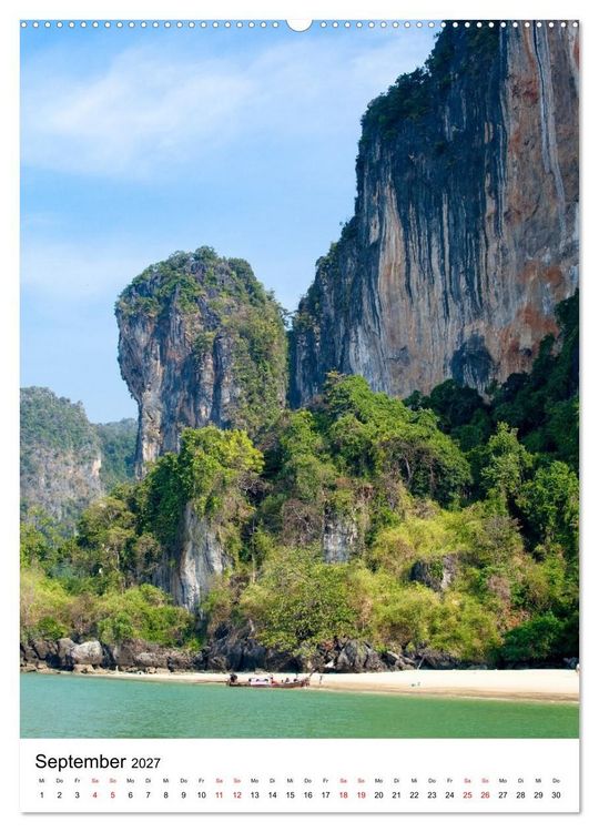 Produktbild: Thailand - Inseln und Str&auml;nde (Wandkalender 2027 DIN A2 hoch), CALVENDO Monatskalender