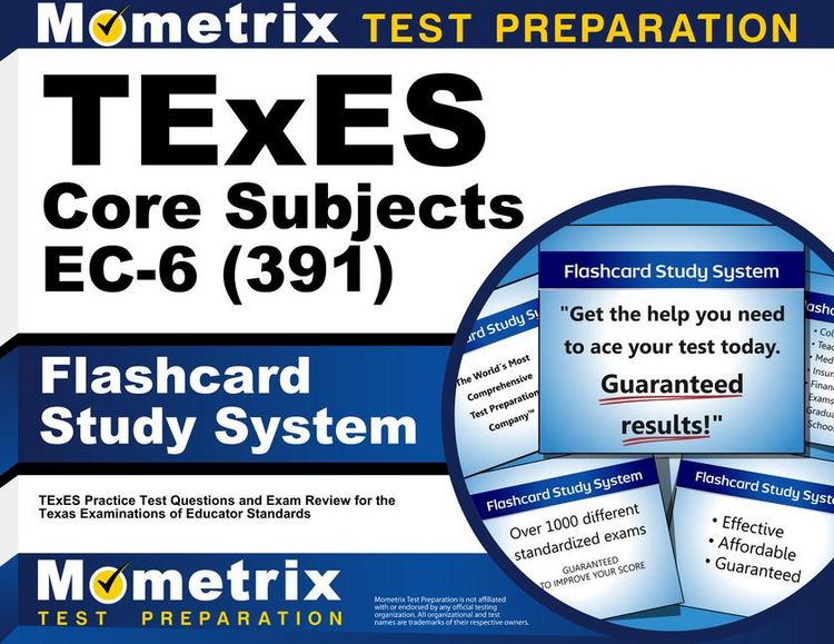 Produktbild: TExES Core Subjects Ec-6 (391) Flashcard Study System