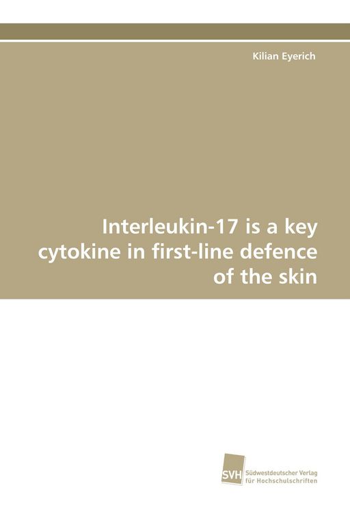 Produktbild: Interleukin-17 is a key cytokine in first-line defence of the skin