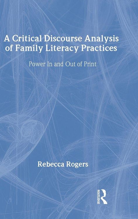 Produktbild: A Critical Discourse Analysis of Family Literacy Practices