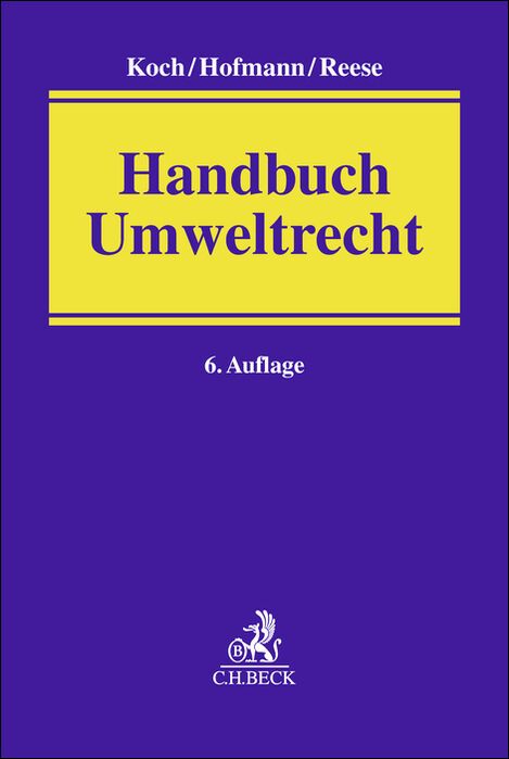 Produktbild: Handbuch Umweltrecht