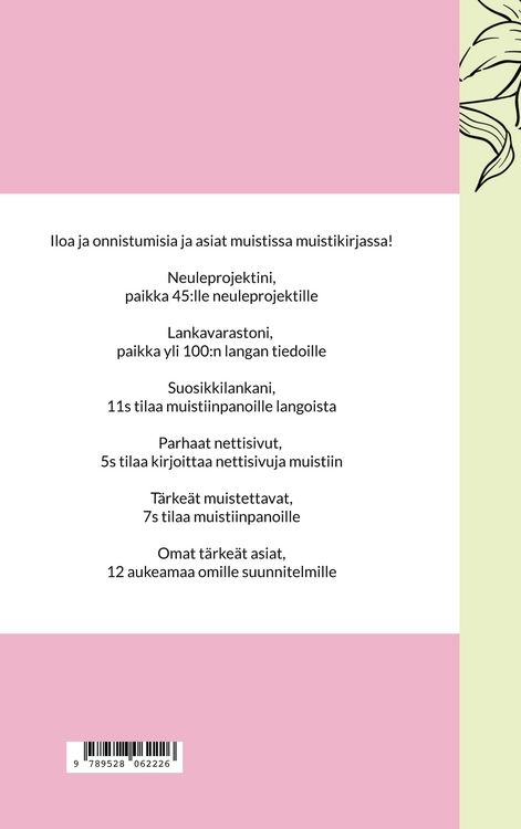 Produktbild: Handmade with love - neulojan muistikirja