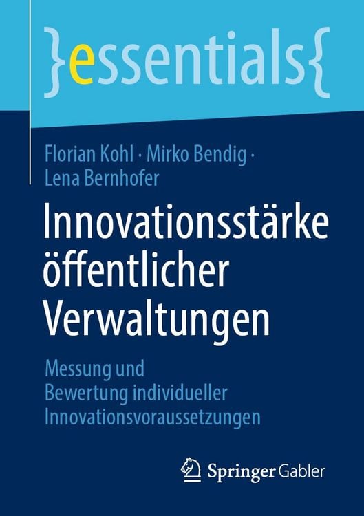 Produktbild: Innovationsst&auml;rke &ouml;ffentlicher Verwaltungen