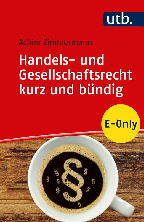 Produktbild: Handels- und Gesellschaftsrecht kurz und b&uuml;ndig