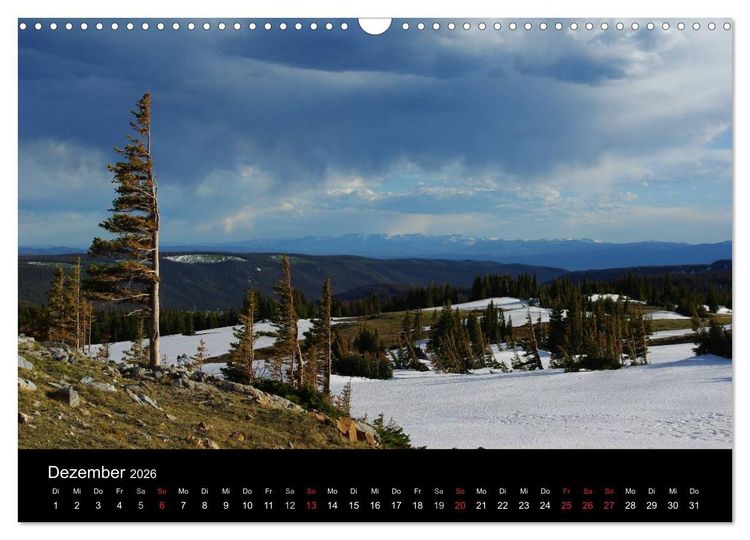 Produktbild: Wyoming! (Wandkalender 2026 DIN A3 quer), CALVENDO Monatskalender