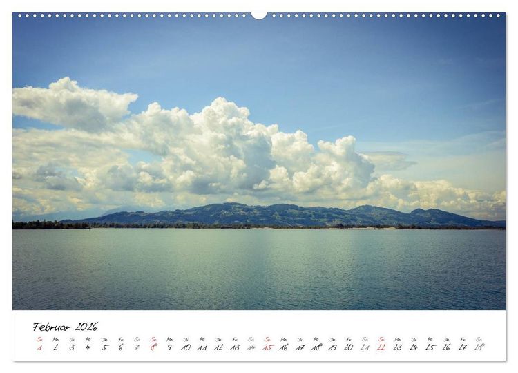 Produktbild: Unterwegs am Bodensee (hochwertiger Premium Wandkalender 2026 DIN A2 quer), Kunstdruck in Hochglanz