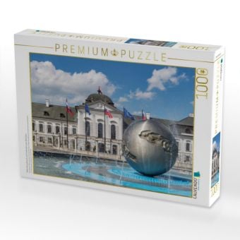 Produktbild: CALVENDO Puzzle Palais Grassalkovich und Friedensbrunnen Bratislava | 1000 Teile Lege-Gr&ouml;&szlig;e 64x48cm Foto-Puzzle f&uuml;r gl&uuml;ckliche Stunden
