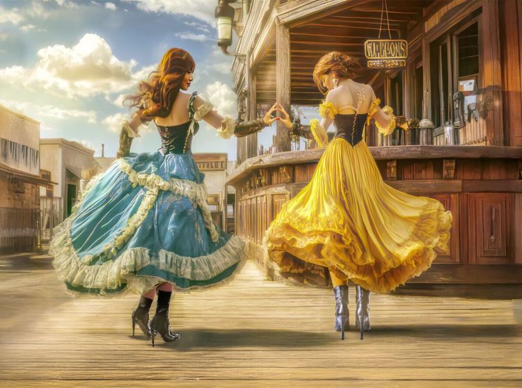 Produktbild: CALVENDO Puzzle Le Far West | 2000 Teile Lege-Gr&ouml;&szlig;e 90x67cm Foto-Puzzle f&uuml;r gl&uuml;ckliche Stunden