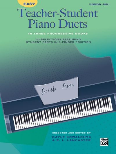 Produktbild: Easy Teacher-Student Piano Duets in Three Progressive Books, Book 1