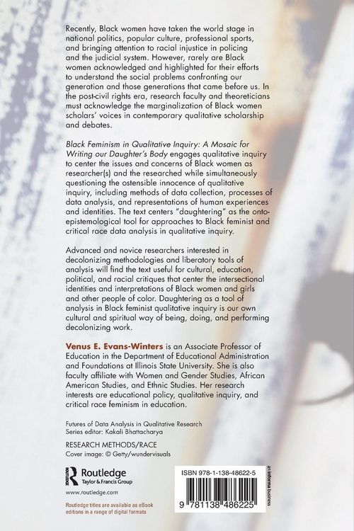 Produktbild: Black Feminism in Qualitative Inquiry
