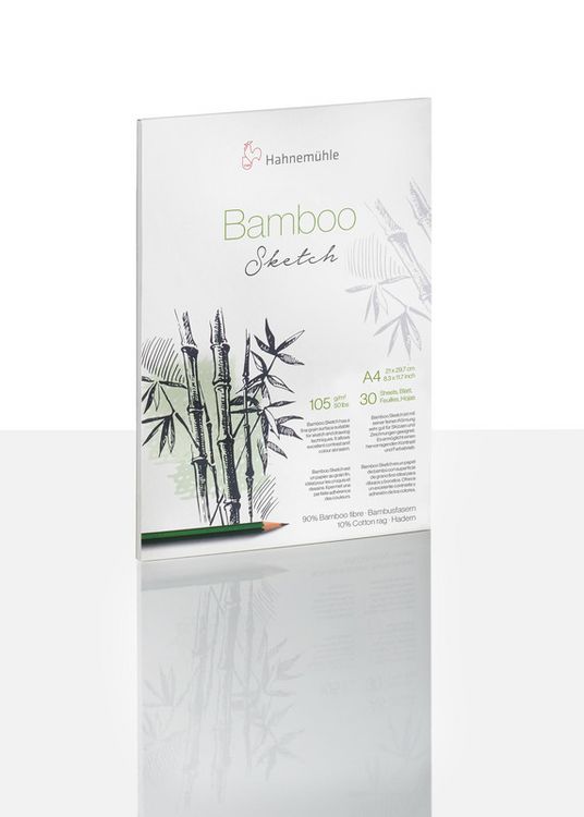 Produktbild: Hahnem&uuml;hle Papier Bamboo Sketch, DIN A 4, 105 g/m&sup2;