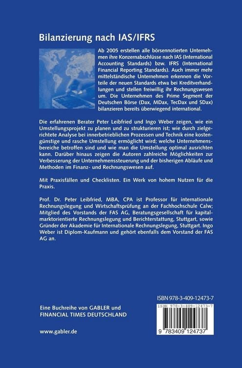 Produktbild: Bilanzierung nach IAS/IFRS