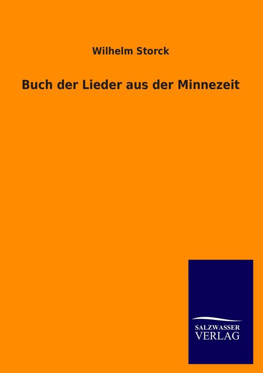 Produktbild: Buch der Lieder aus der Minnezeit