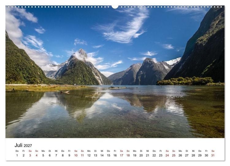Produktbild: Zeitlose Landschaften (Wandkalender 2027 DIN A2 quer), CALVENDO Monatskalender