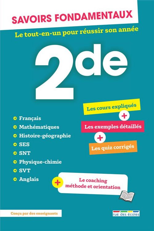 Produktbild: Savoirs Fondamentaux ; Toutes les Matieres : 2de