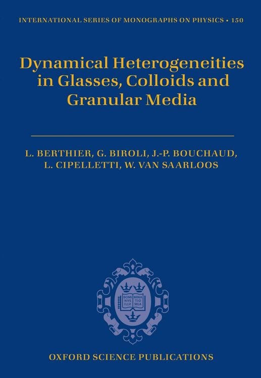 Produktbild: Dynamical Heterogeneities in Glasses, Colloids, and Granular Media