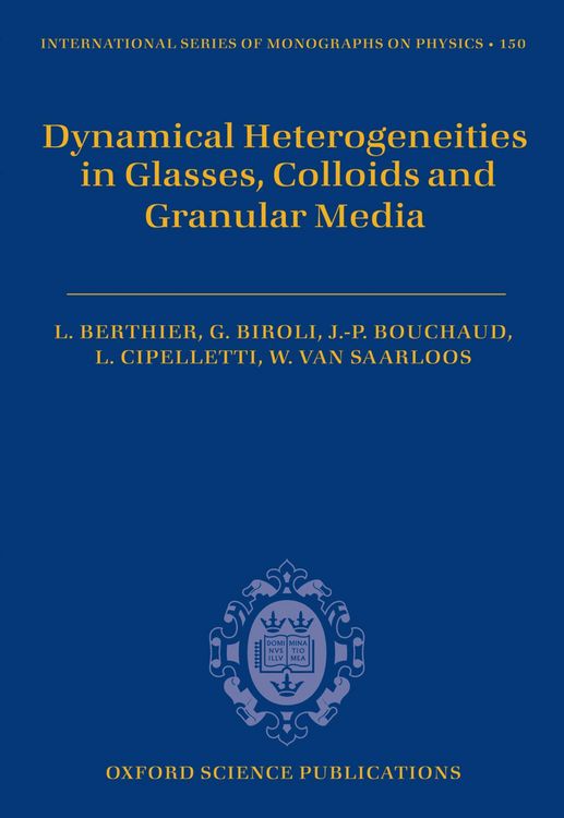 Produktbild: Dynamical Heterogeneities in Glasses, Colloids, and Granular Media