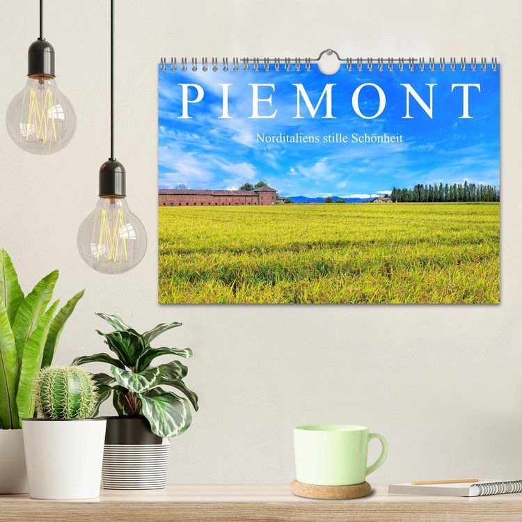 Produktbild: Piemont - Norditaliens stille Sch&ouml;nheit (Wandkalender 2026 DIN A4 quer), CALVENDO Monatskalender