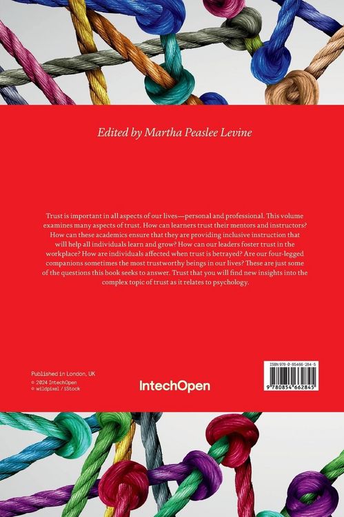Produktbild: Trust and Psychology - Who, When, Why and How We Trust