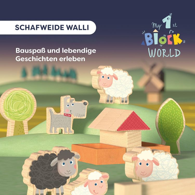 Produktbild: Meine erste Bausteinwelt - Schafweide Walli
