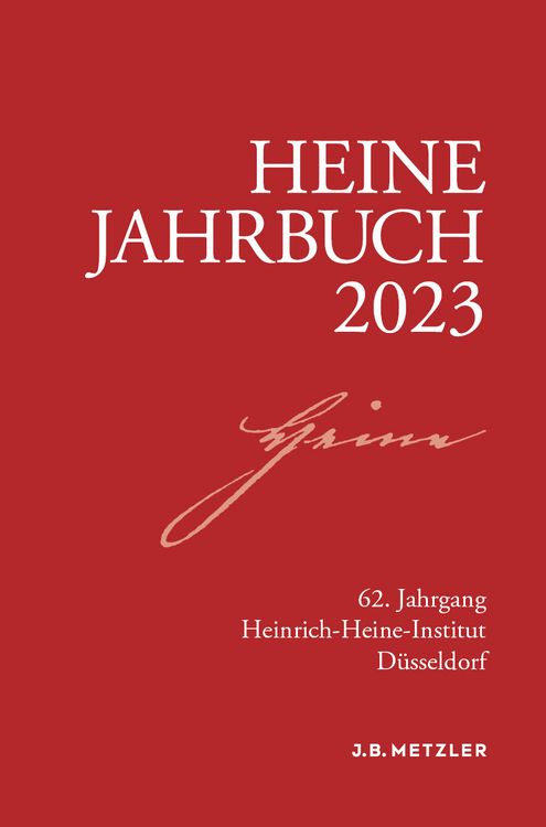 Produktbild: Heine-Jahrbuch 2023