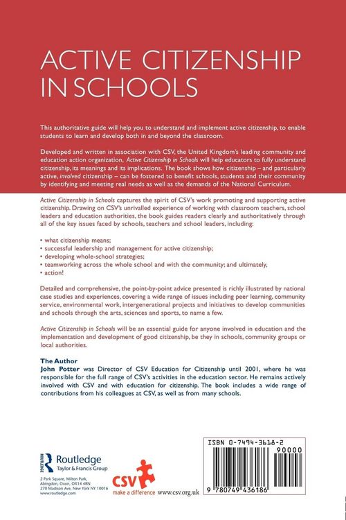 Produktbild: Active Citizenship in Schools