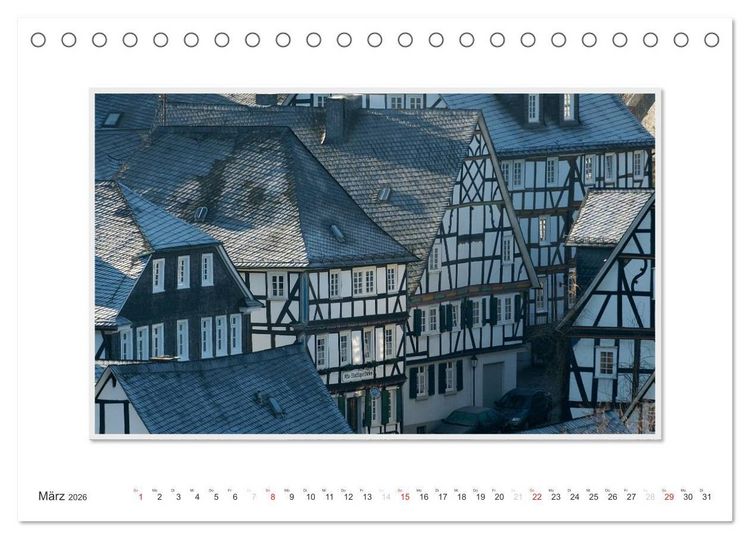 Produktbild: Emotionale Momente: Freudenberg &ndash; Ansichten einer Stadt. (Tischkalender 2026 DIN A5 quer), CALVENDO Monatskalender
