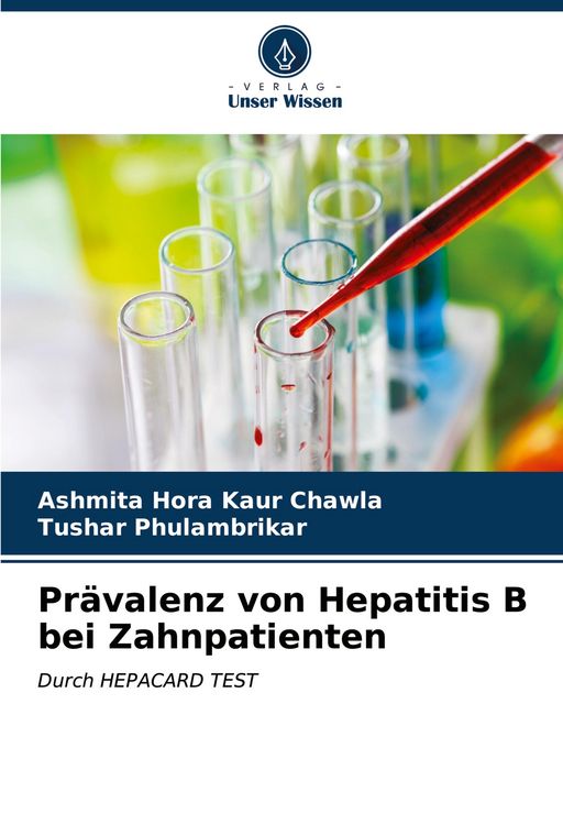Produktbild: Pr&auml;valenz von Hepatitis B bei Zahnpatienten