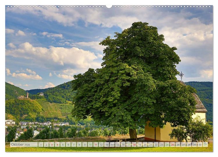 Produktbild: BERNKASTEL-KUES (hochwertiger Premium Wandkalender 2026 DIN A2 quer), Kunstdruck in Hochglanz