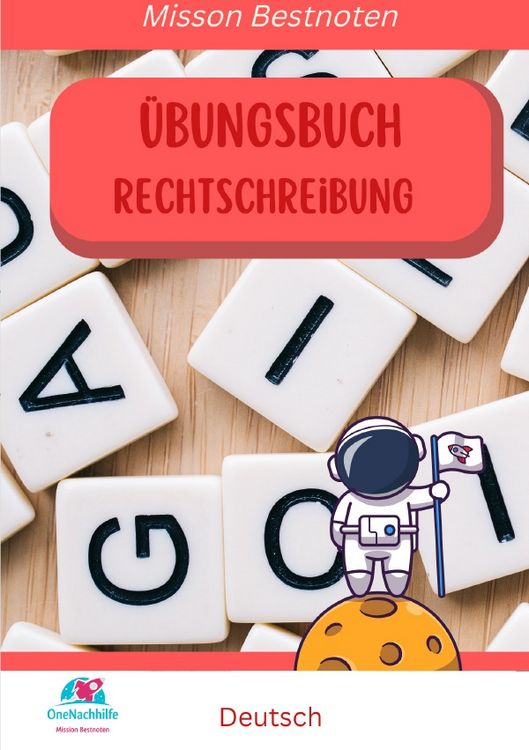 Produktbild: &Uuml;bungsbuch Deutsch Rechtschreibung -Mission Bestnoten-