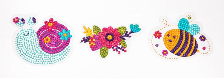 Produktbild: DOTZIES BY DIAMOND DOTZ - Diamond Painting Sticker Garten-Freunde