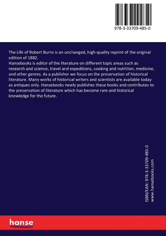 Produktbild: The Life of Robert Burns