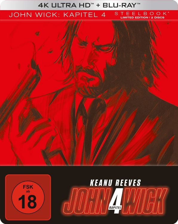 Produktbild: John Wick: Kapitel 4 (+ Blu-ray)